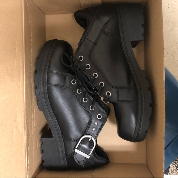 Harley-Davidson Shoes - Rovana black noir Harley Davidson boots